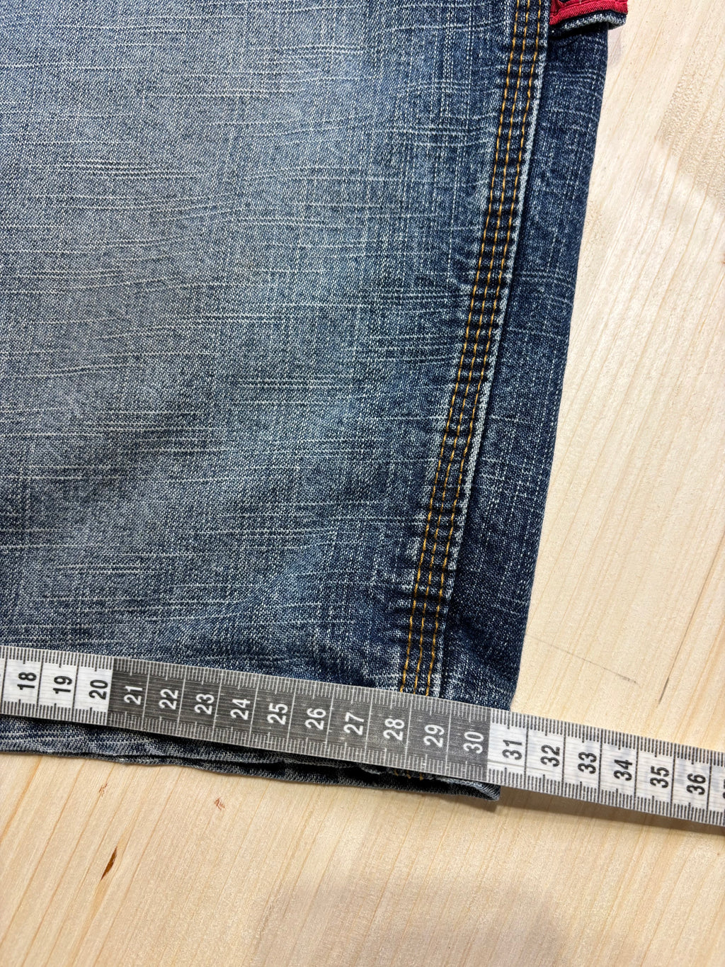 Bermuda Vintage U.S. Polo Assn. Denim Carpenter Ricamato