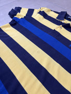 Polo Ralph Lauren Yellow & Navy Striped Polo Shirt