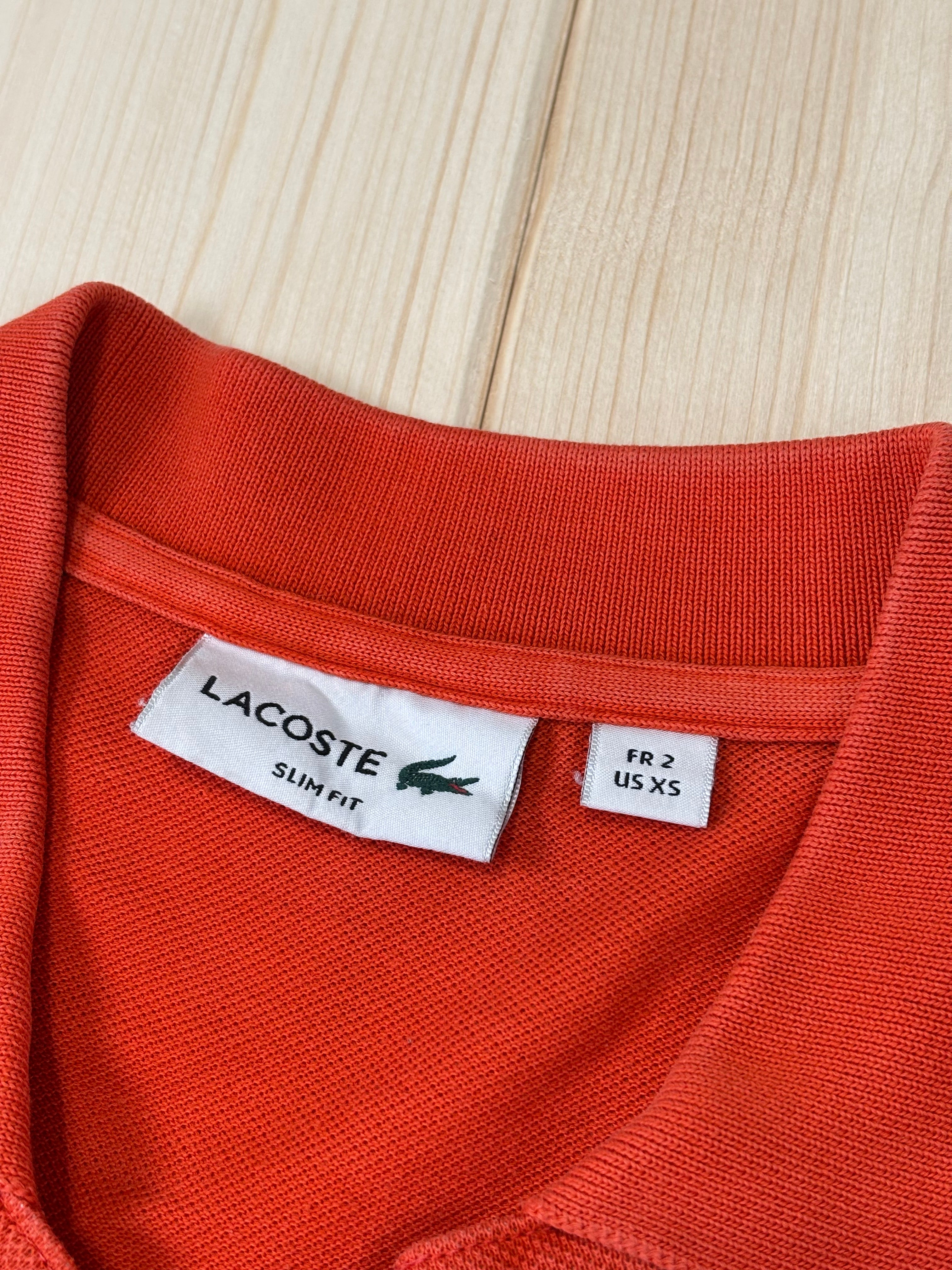 Polo Lacoste Vintage Donna - Arancione Corallo