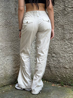 Pantalone Cargo Vintage Beige Oltre Donna