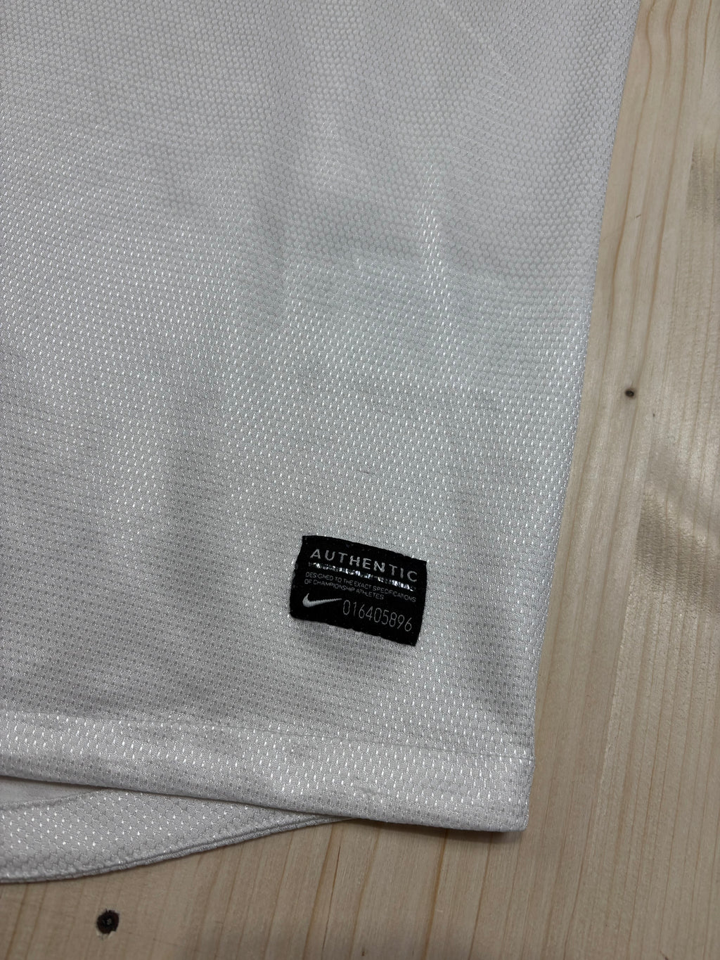 Maglia Nazionale Portogallo Away Euro 2012 Nike #4 Bianca