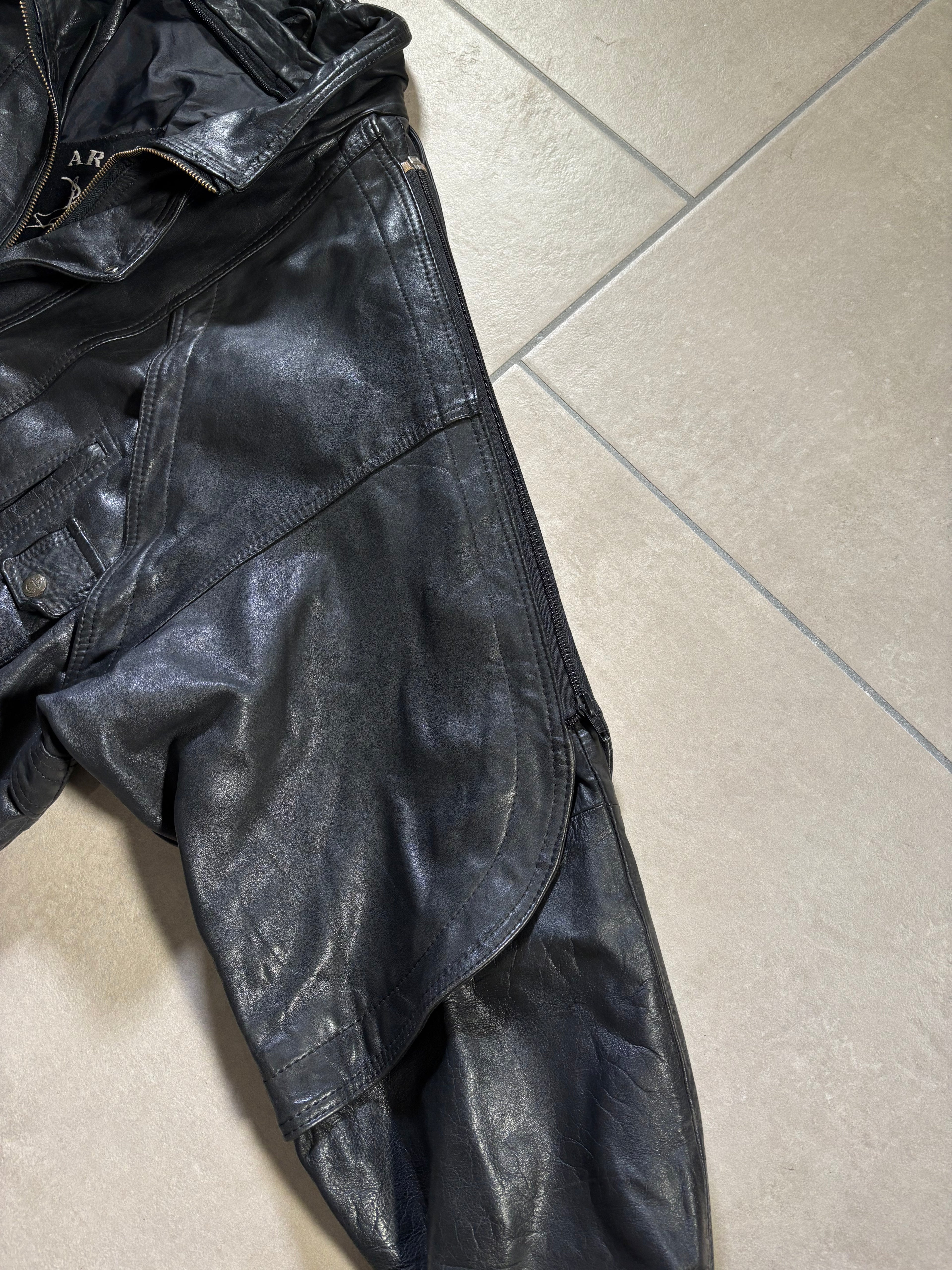 Leather Bomber 80s Vintage
