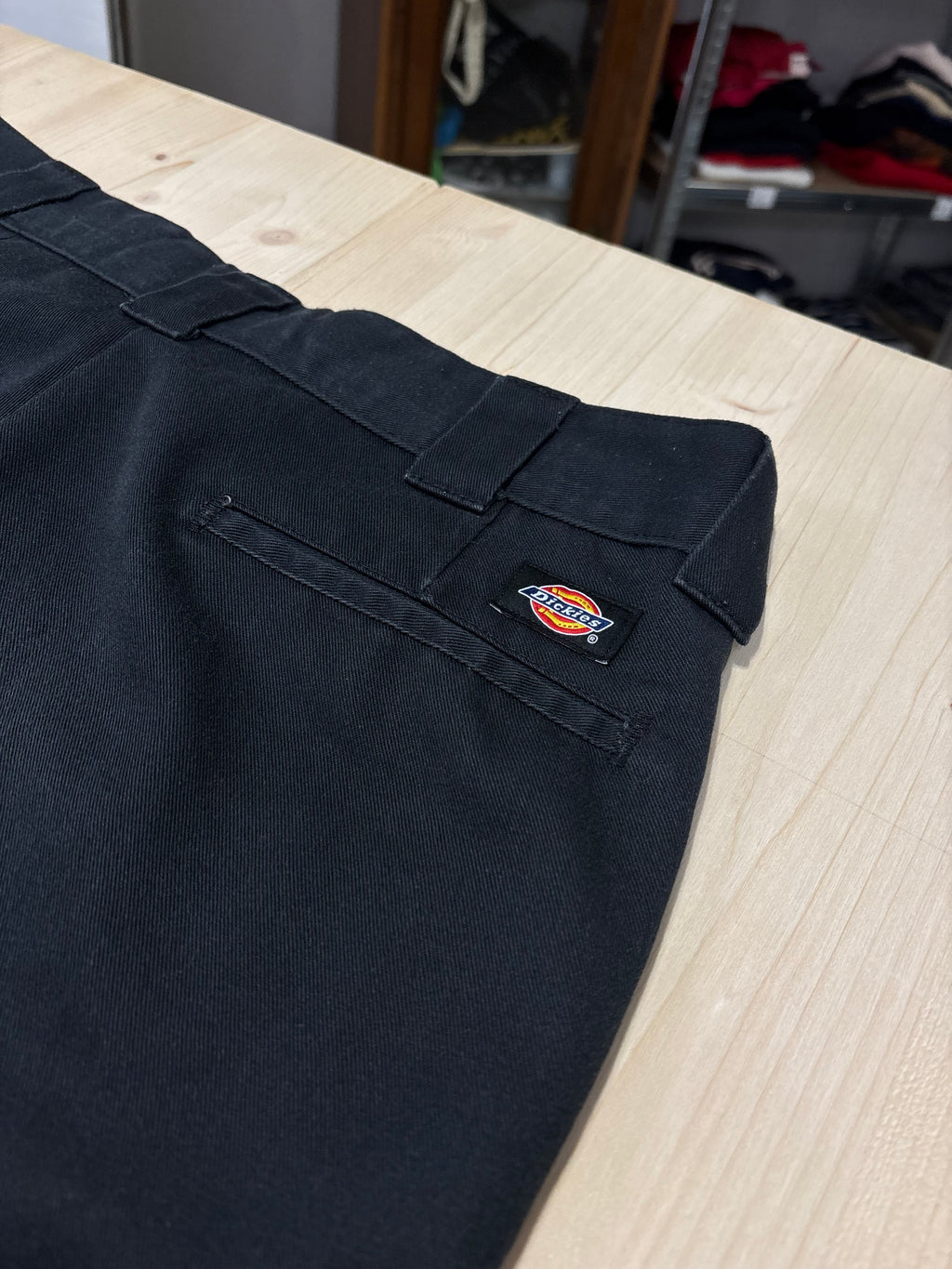 Dickies Black Slim Straight Work Pants