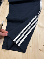 Adidas Vintage Track Pants Blu Navy Loose Fit