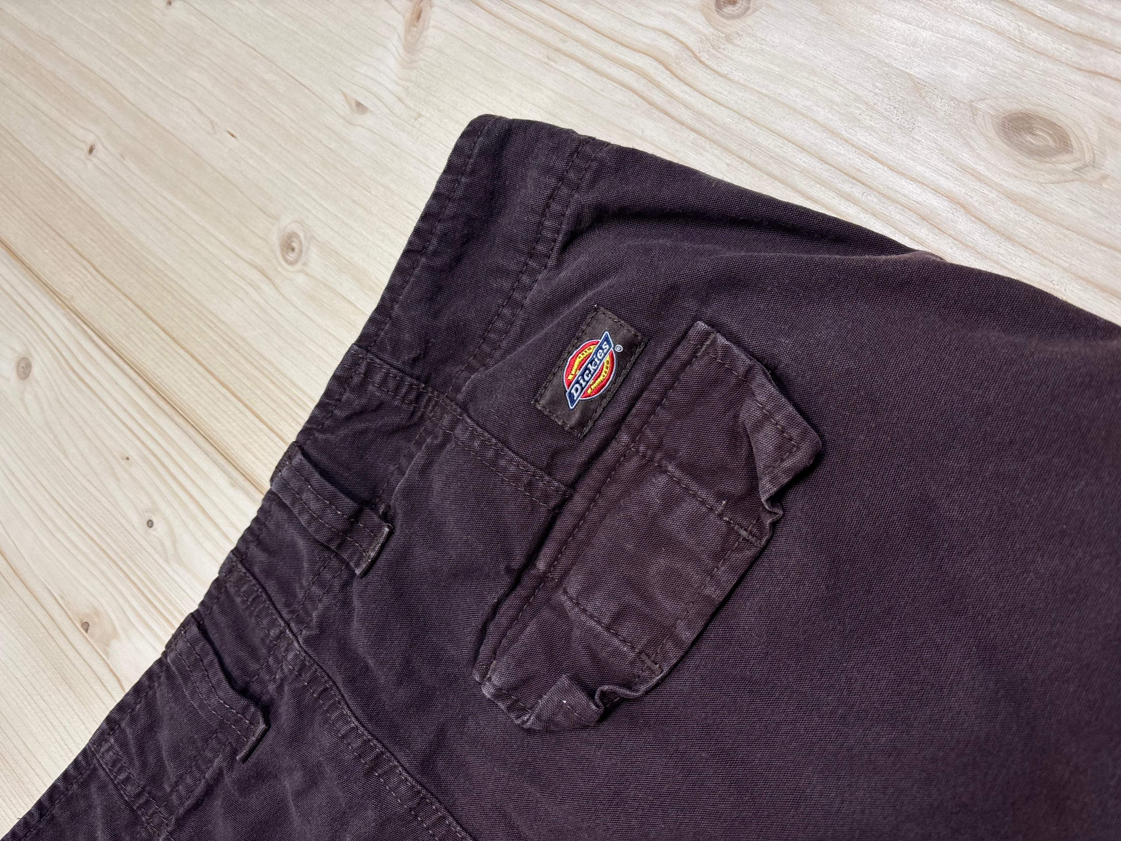 Dickies Dark Brown Cargo Pants Utility Fit