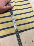 Polo Ralph Lauren Uomo Gialla a Righe Blu con Logo Ricamato