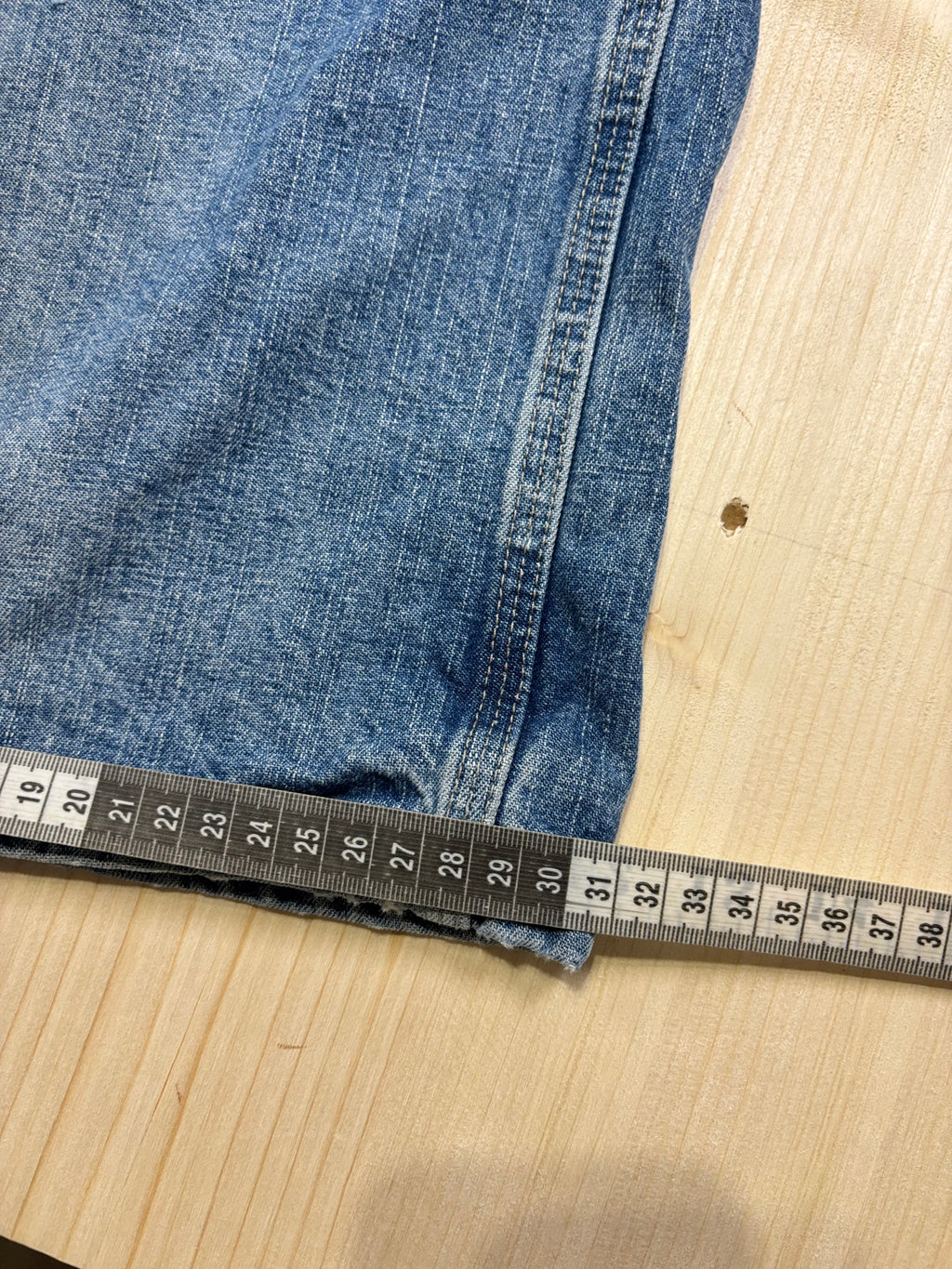 Bermuda Vintage Wrangler Originals Denim Carpenter
