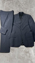 Vintage C.P. Langella Made in Italy Wool Blend Suit Set Grey 2 Piece