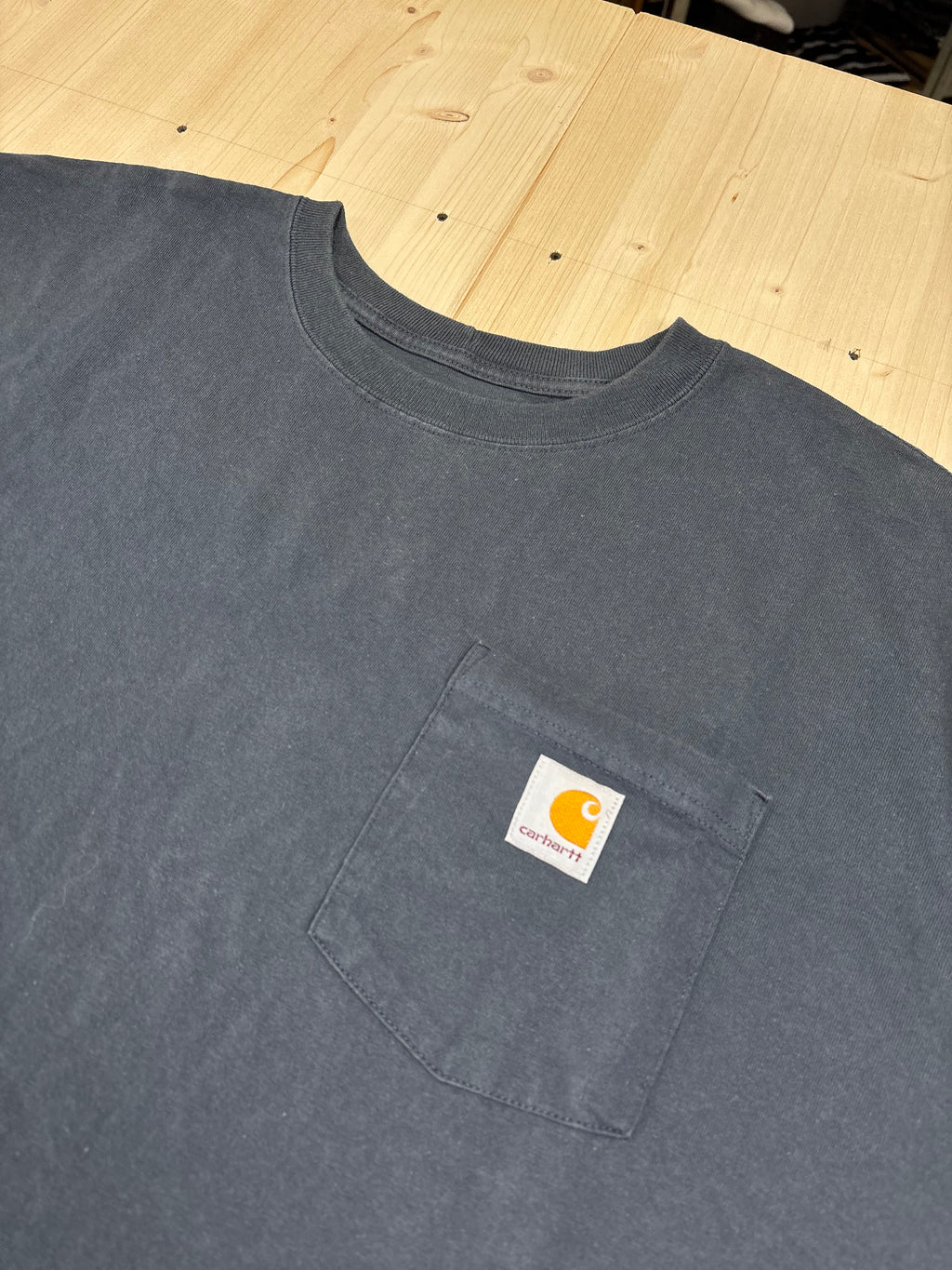 Carhartt Pocket T-Shirt Washed Navy