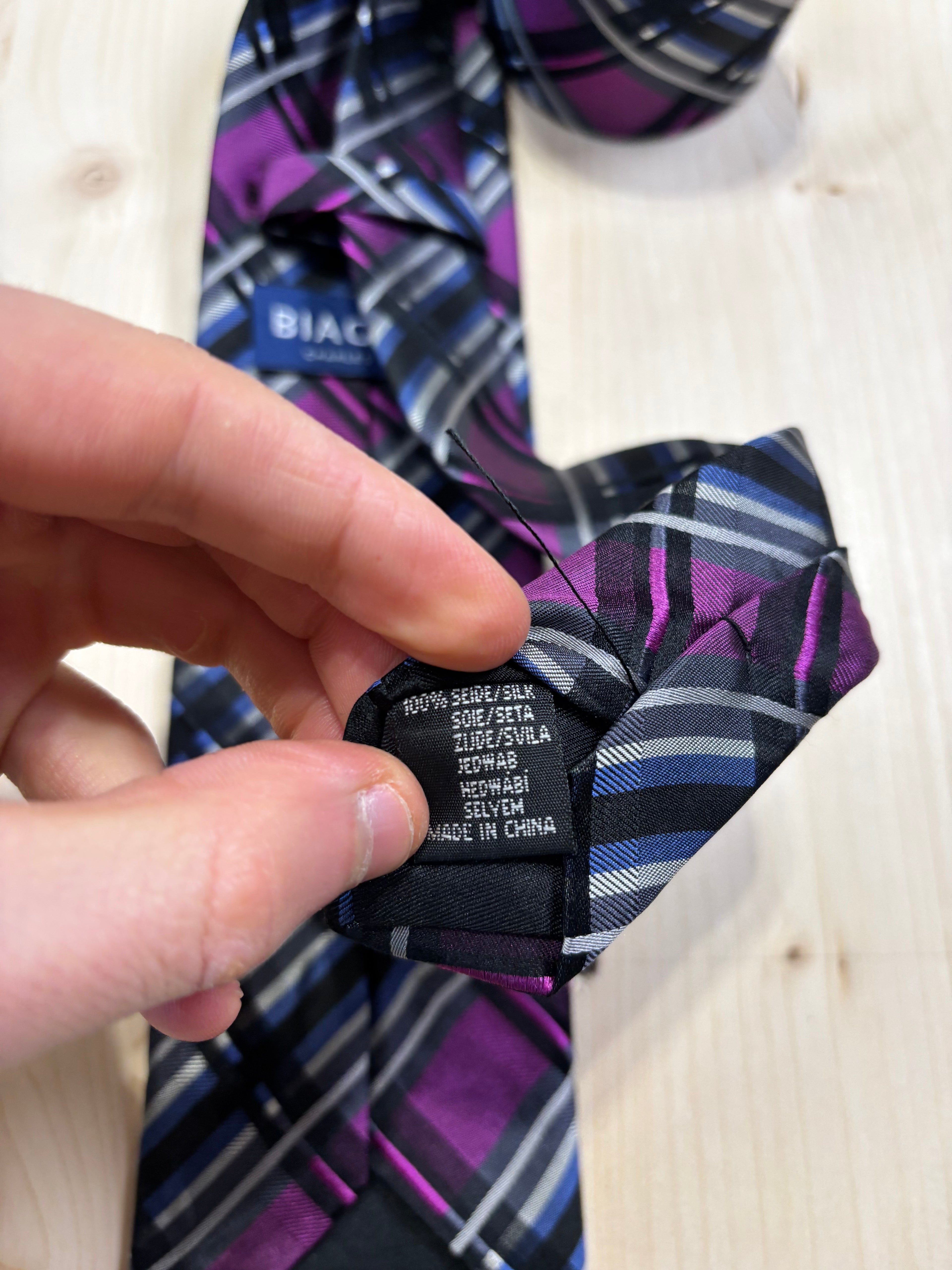 Vintage 90s Silk Tie