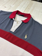 Polo Ralph Lauren Uomo Multicolor Color Block in Cotone con Logo