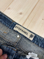 Gonna Loungette Denim Stefanel Vintage Donna