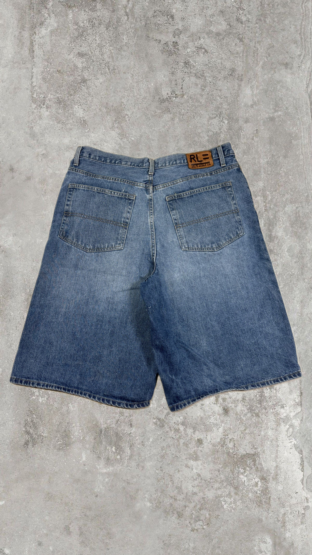 Bermuda Vintage Polo Jeans Co. Ralph Lauren Denim Baggy