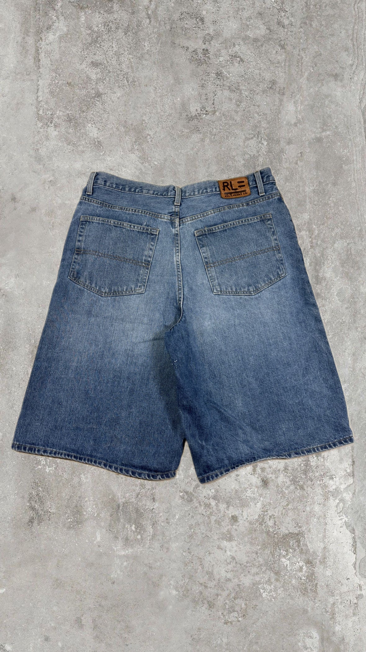 Bermuda Vintage Polo Jeans Co. Ralph Lauren Denim Baggy
