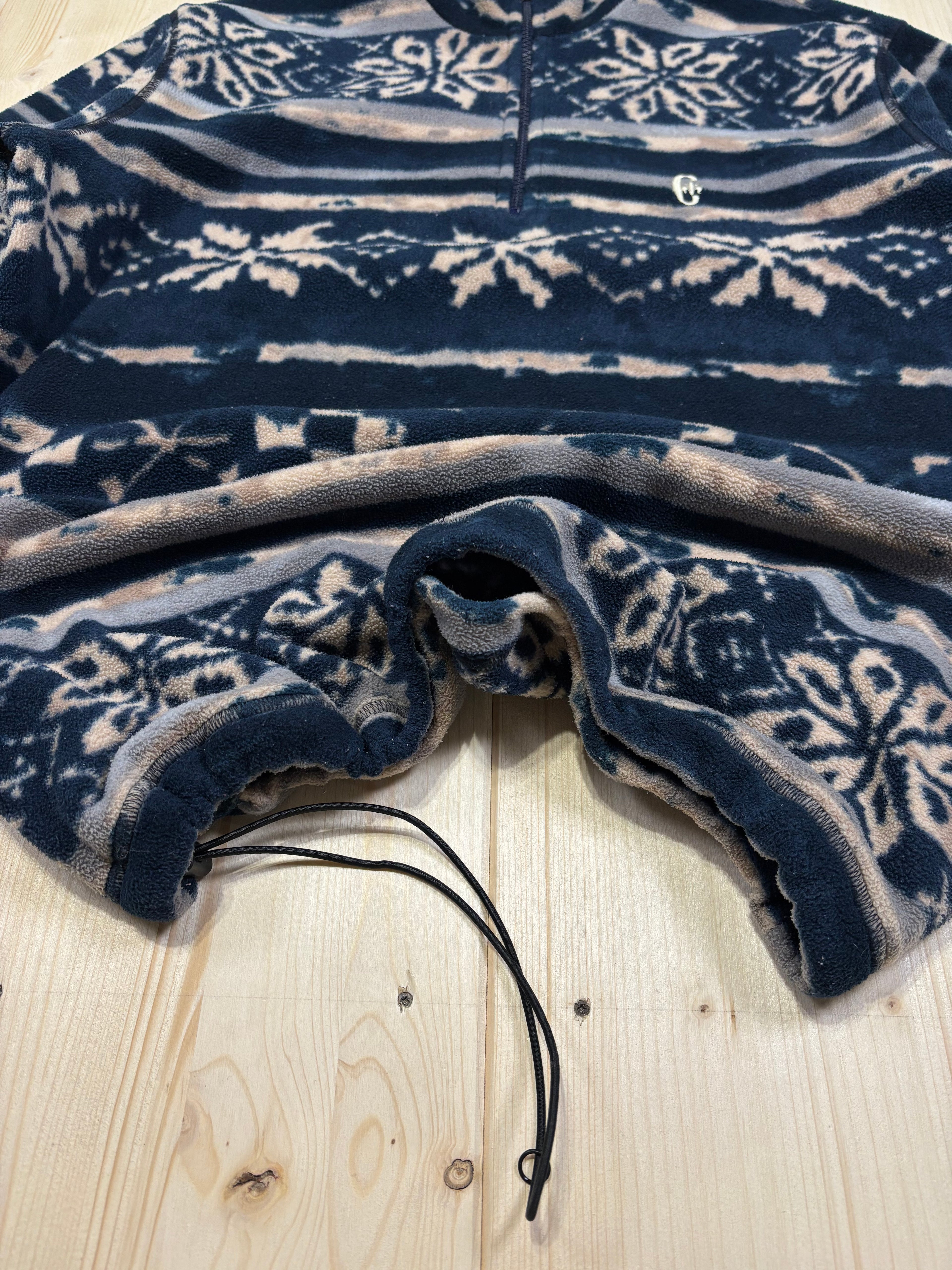 Fleece Conte of Florence Vintage – Mezza Zip – Made in Italy