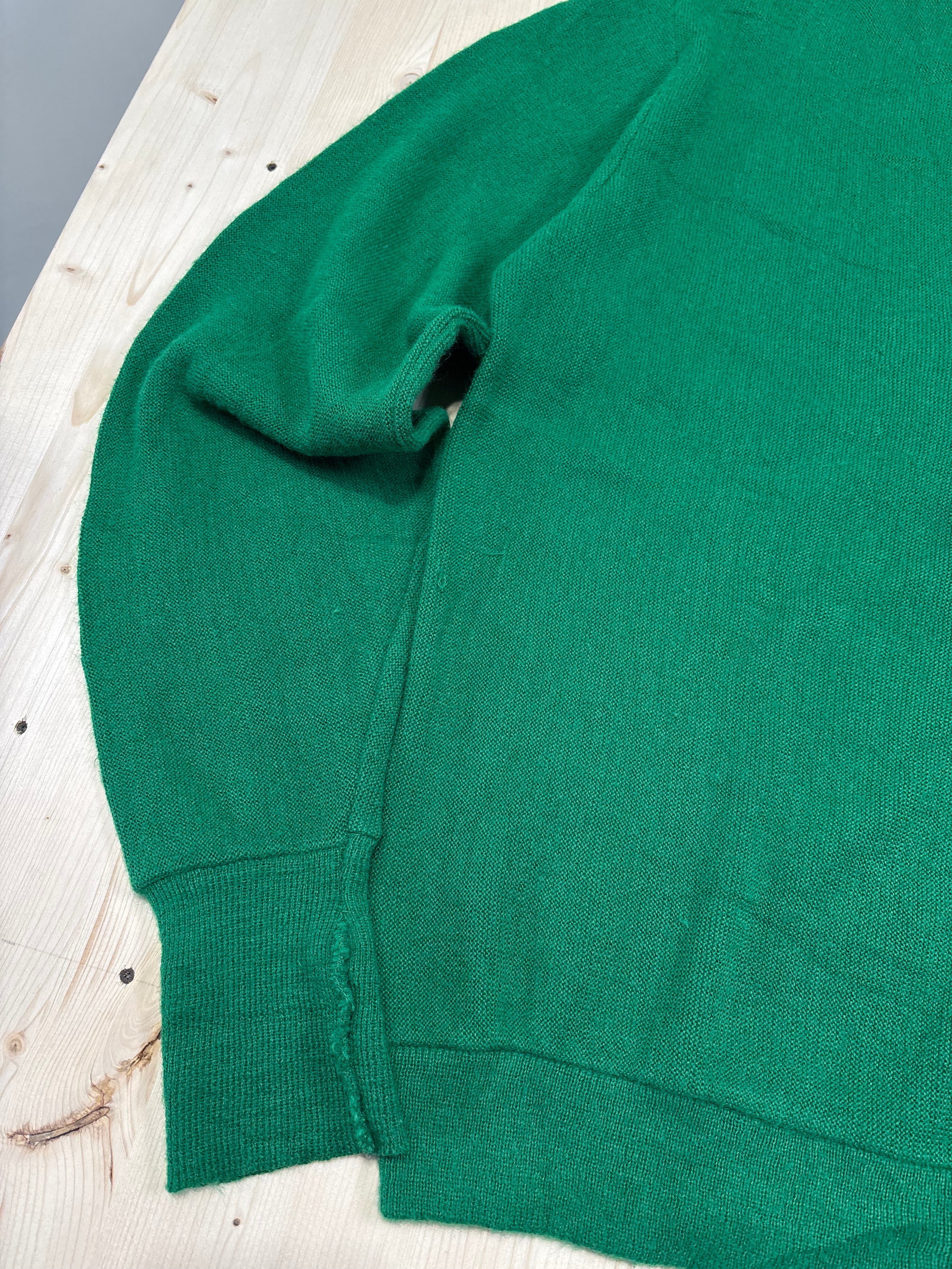 Lacoste Vintage V-Neck Cardigan – Green