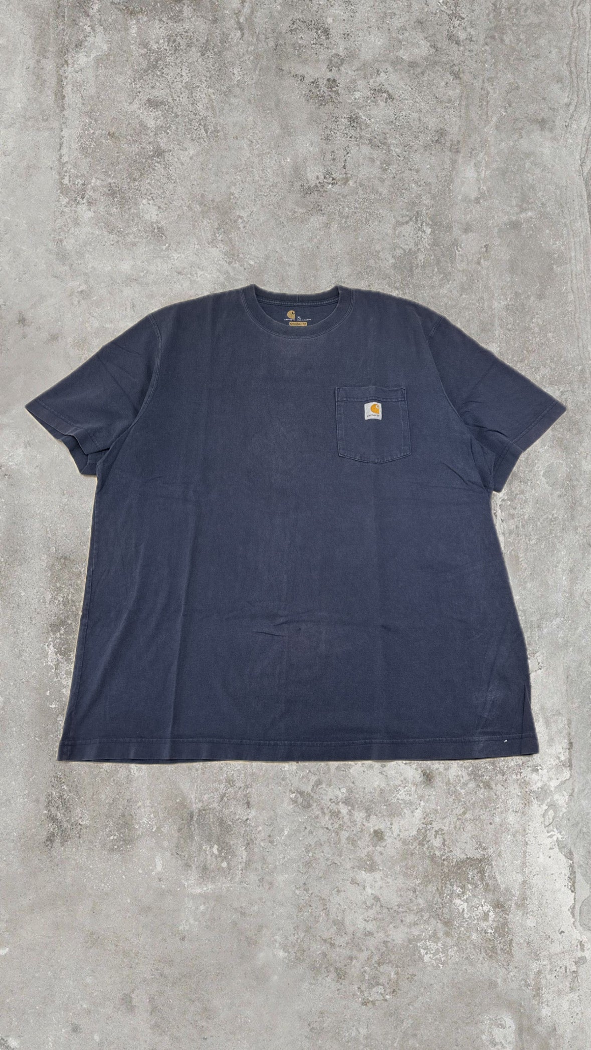 Carhartt Pocket T-Shirt Washed Navy