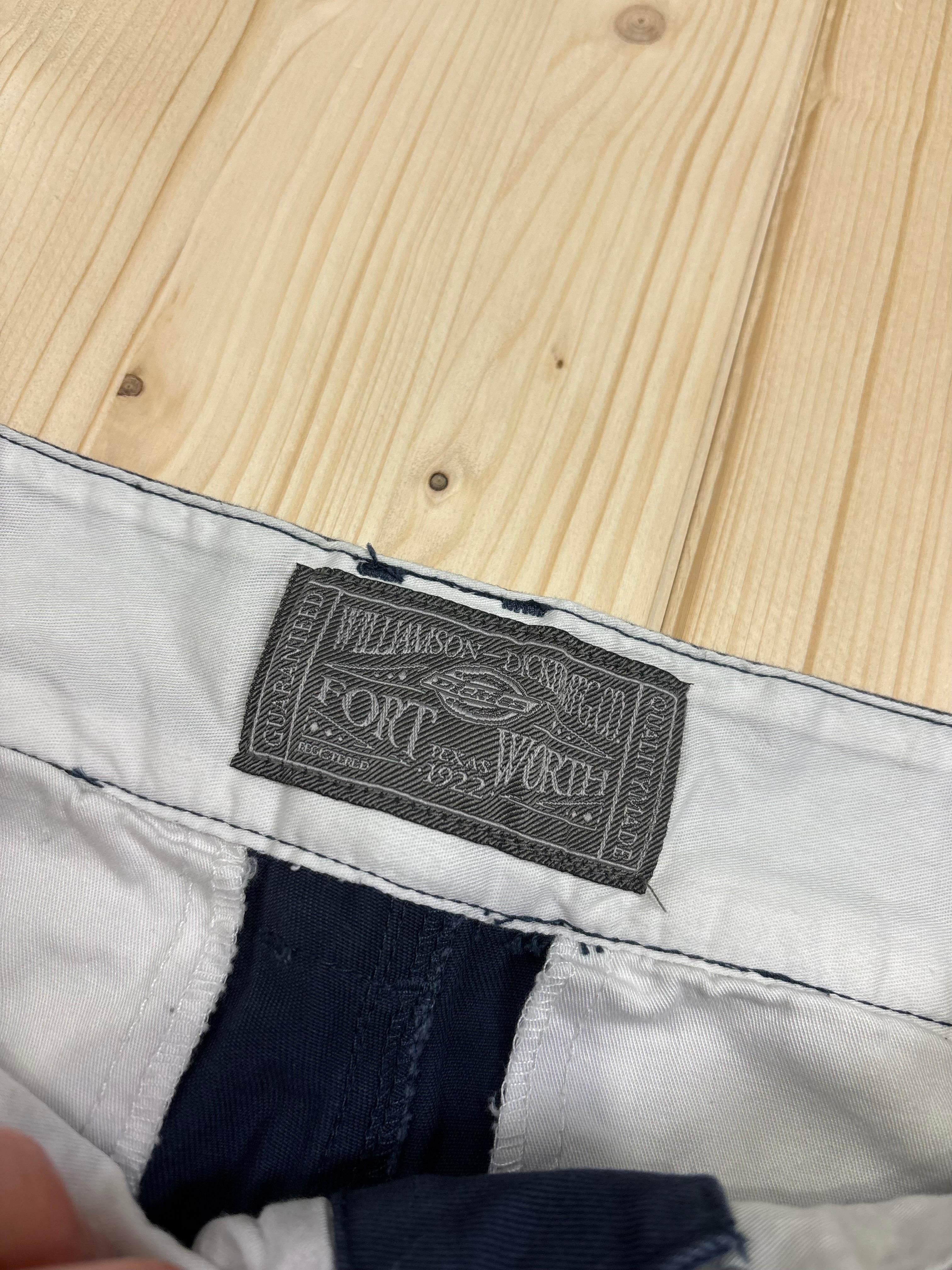 Dickies Navy Wide Leg Work Pants – Pantalone Uomo Vintage