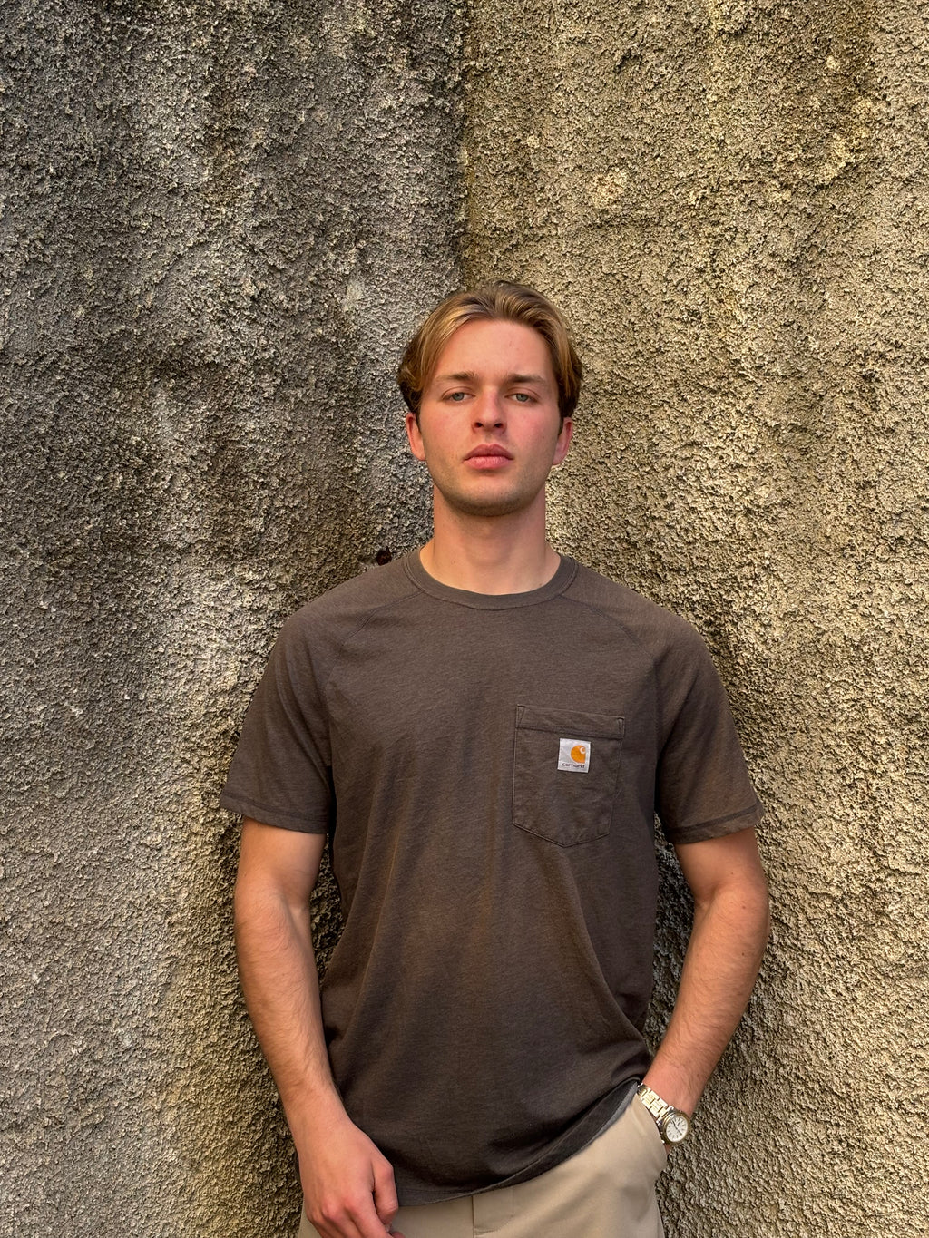 Carhartt Relaxed Fit Pocket T-Shirt Dark Grey