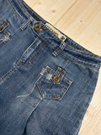 Gonna Loungette Denim Stefanel Vintage Donna