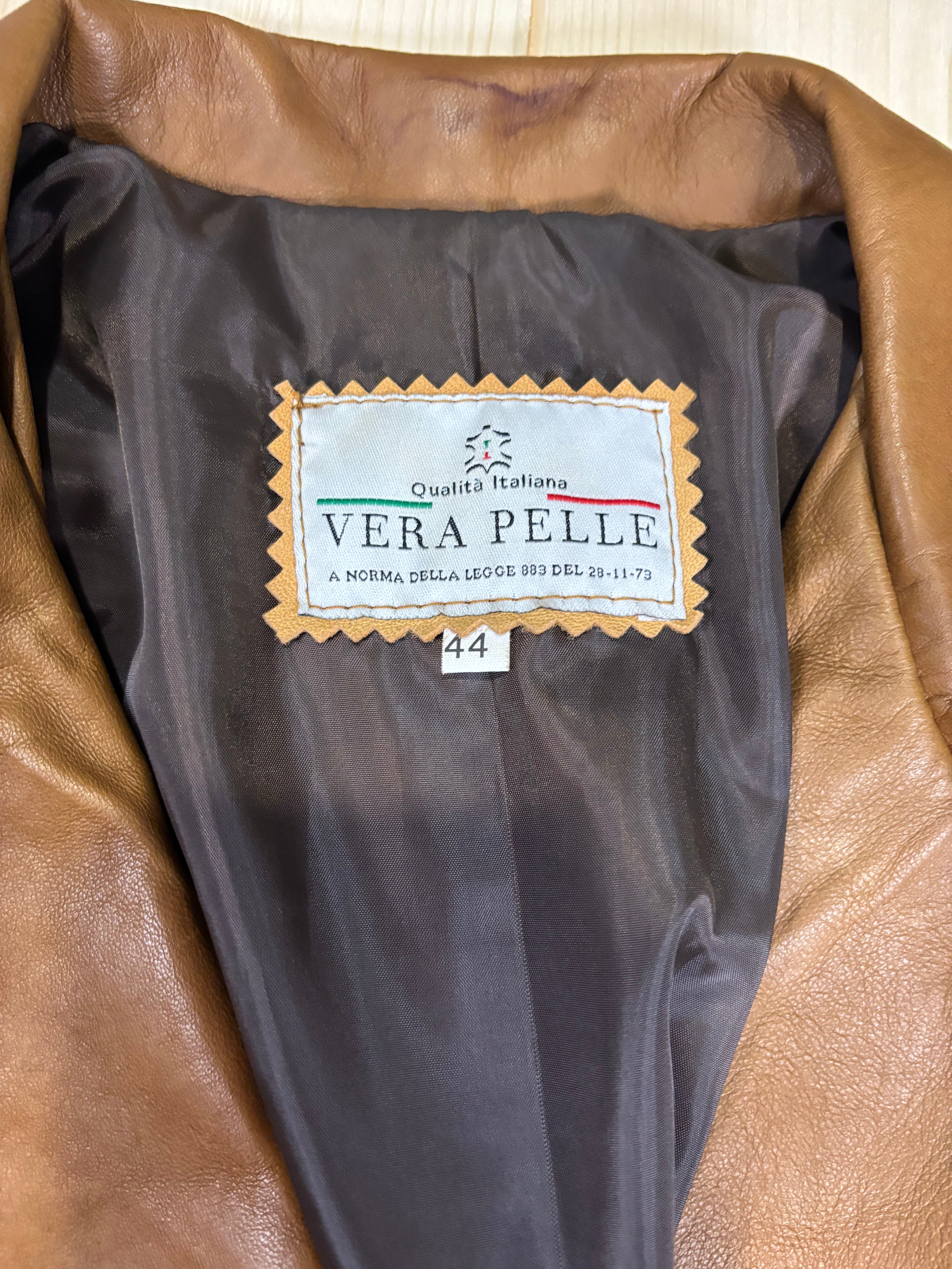 Cappotto in Vera Pelle Artigianale