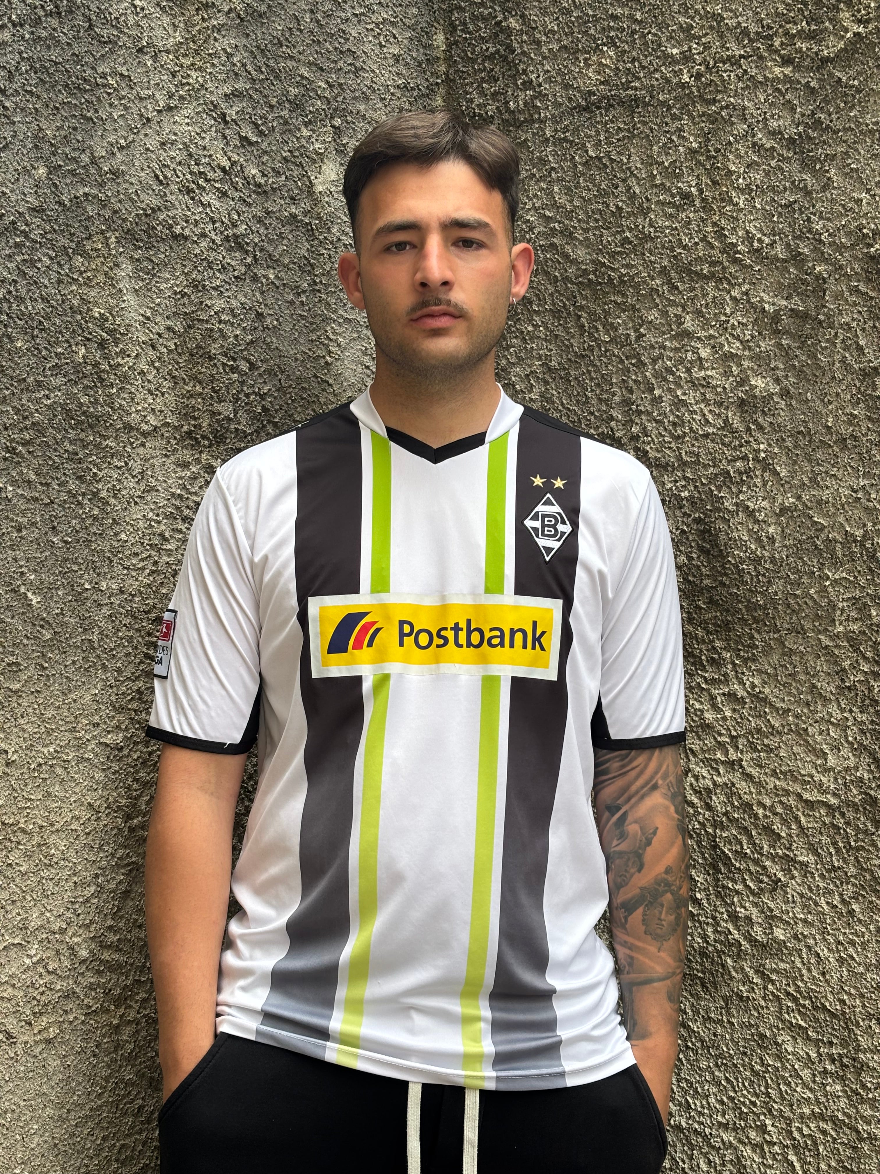 Maglia Borussia Mönchengladbach Home Kappa Postbank 2010/11