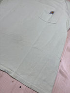T-Shirt Carhartt Pocket Verde Chiaro Vintage