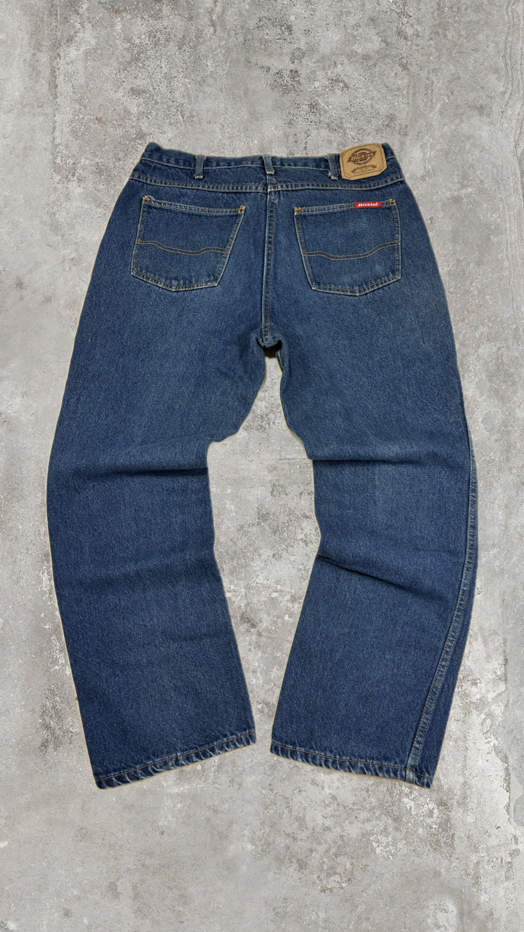 Dickies Vintage Blue Denim Jeans Straight Leg