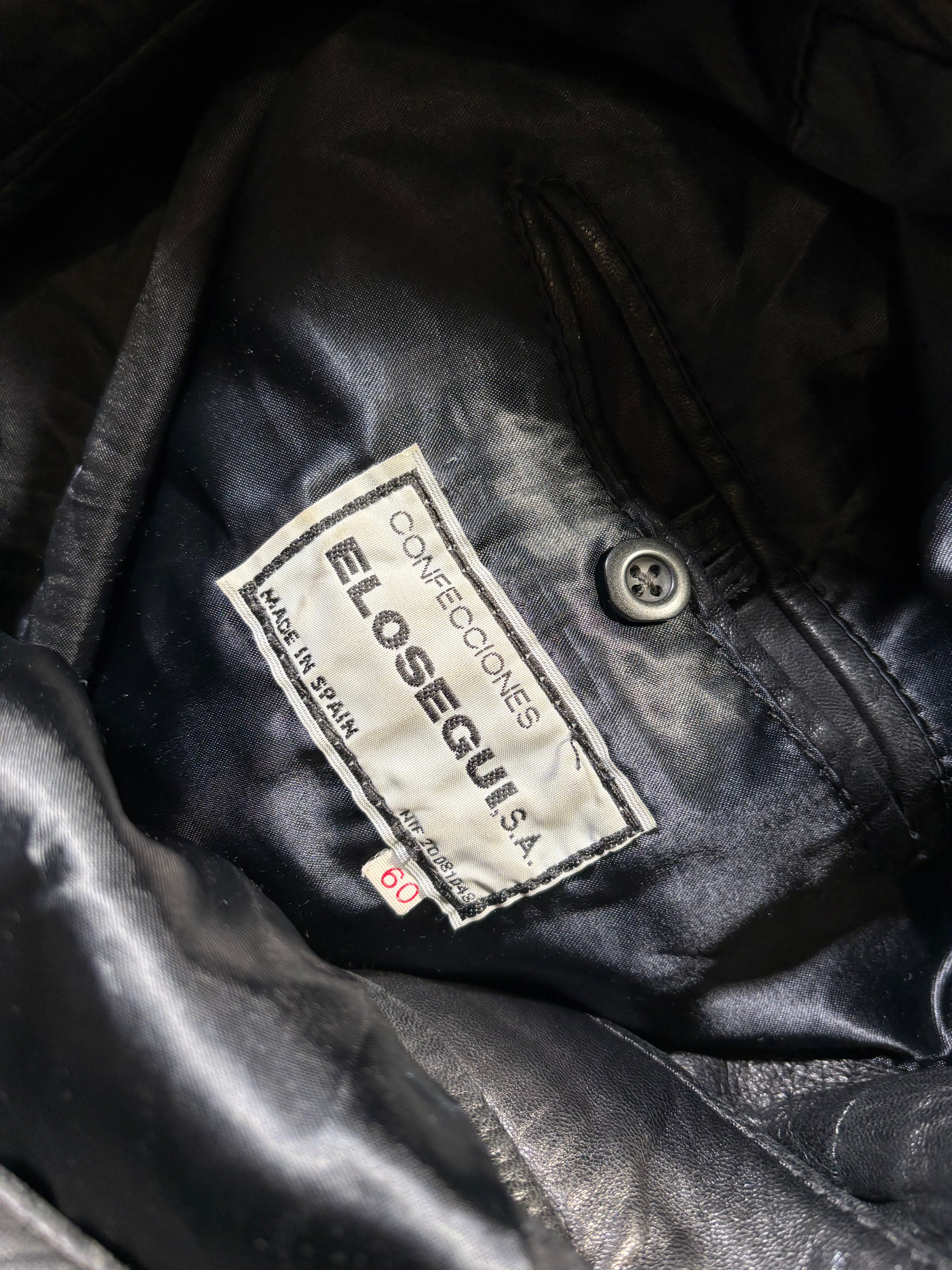 Leather Bomber 80s Vintage