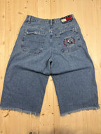 Jeans Bermuda Denim Tommy Hilfiger Vintage Baggy Donna