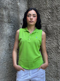 Polo Smanicata Ralph Lauren Verde Lime – Vintage