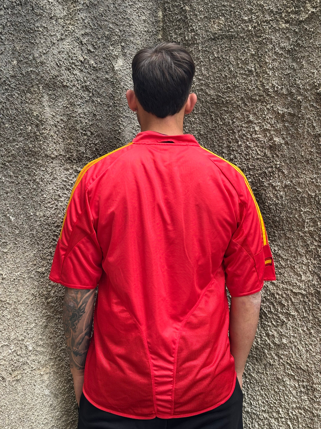 Maglia Nazionale Spagna Home Adidas 2002/04 Climacool Rossa