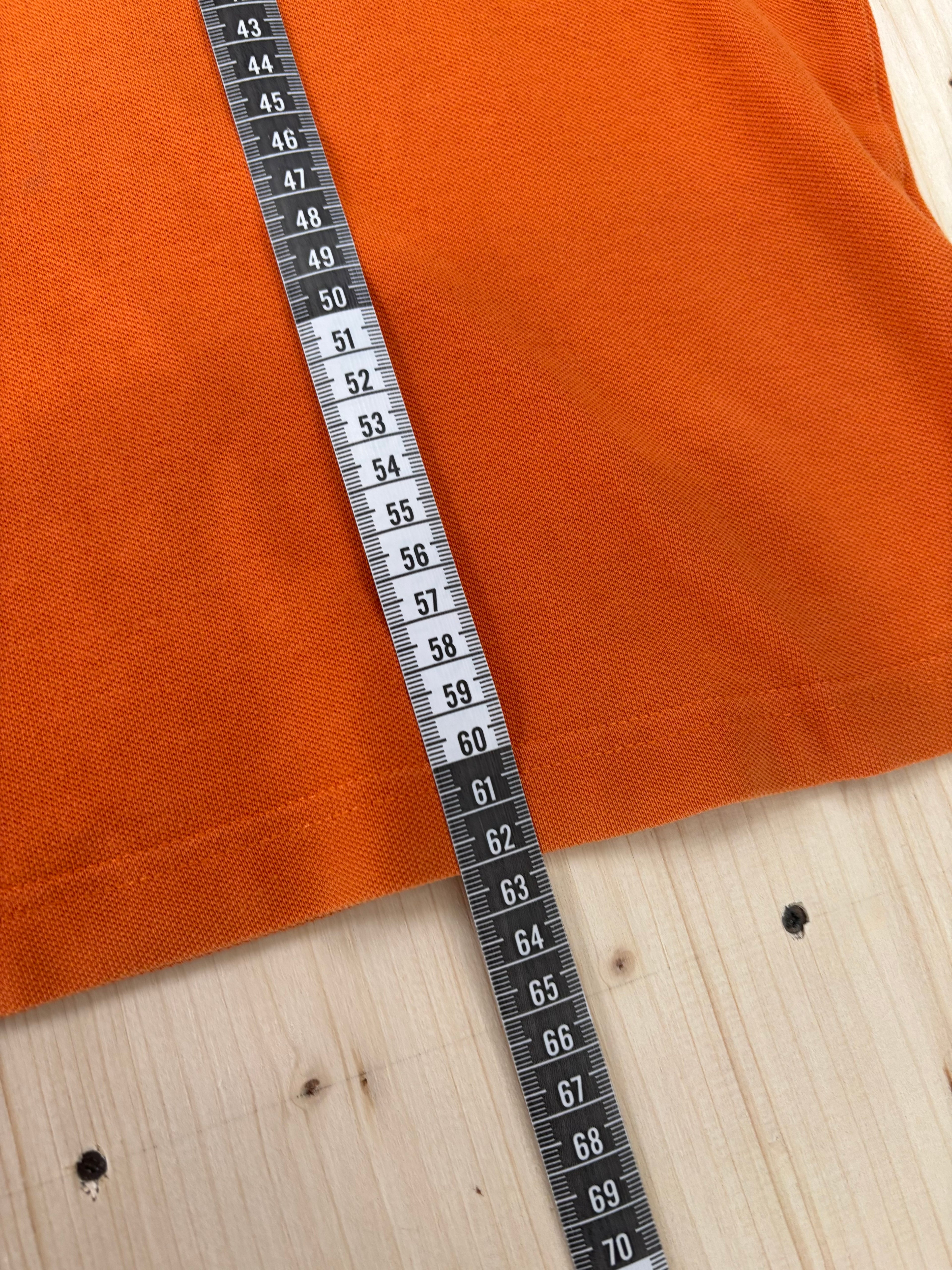 Polo Diadora Uomo Arancione Vintage Fit Regular