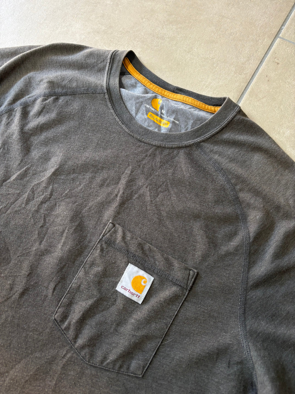 Carhartt Relaxed Fit Pocket T-Shirt Dark Grey