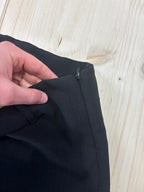 Pantalone Nero Flare Donna Vita Alta Y2K Vintage