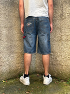 Bermuda Vintage U.S. Polo Assn. Denim Carpenter Ricamato
