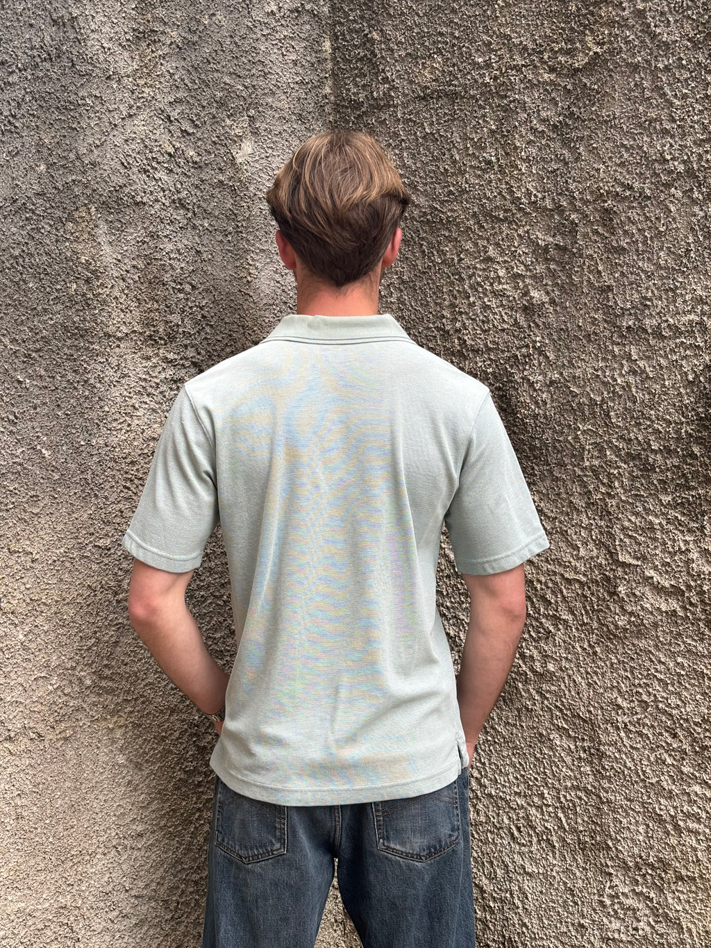 Polo Patagonia Uomo Grigio Chiaro – Regular Fit
