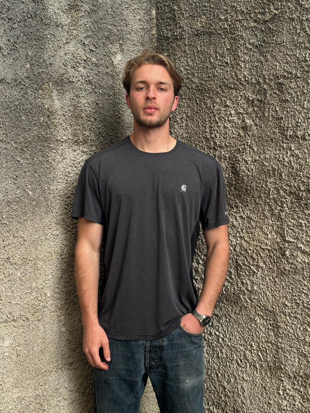 Carhartt Force Performance T-Shirt Charcoal Black