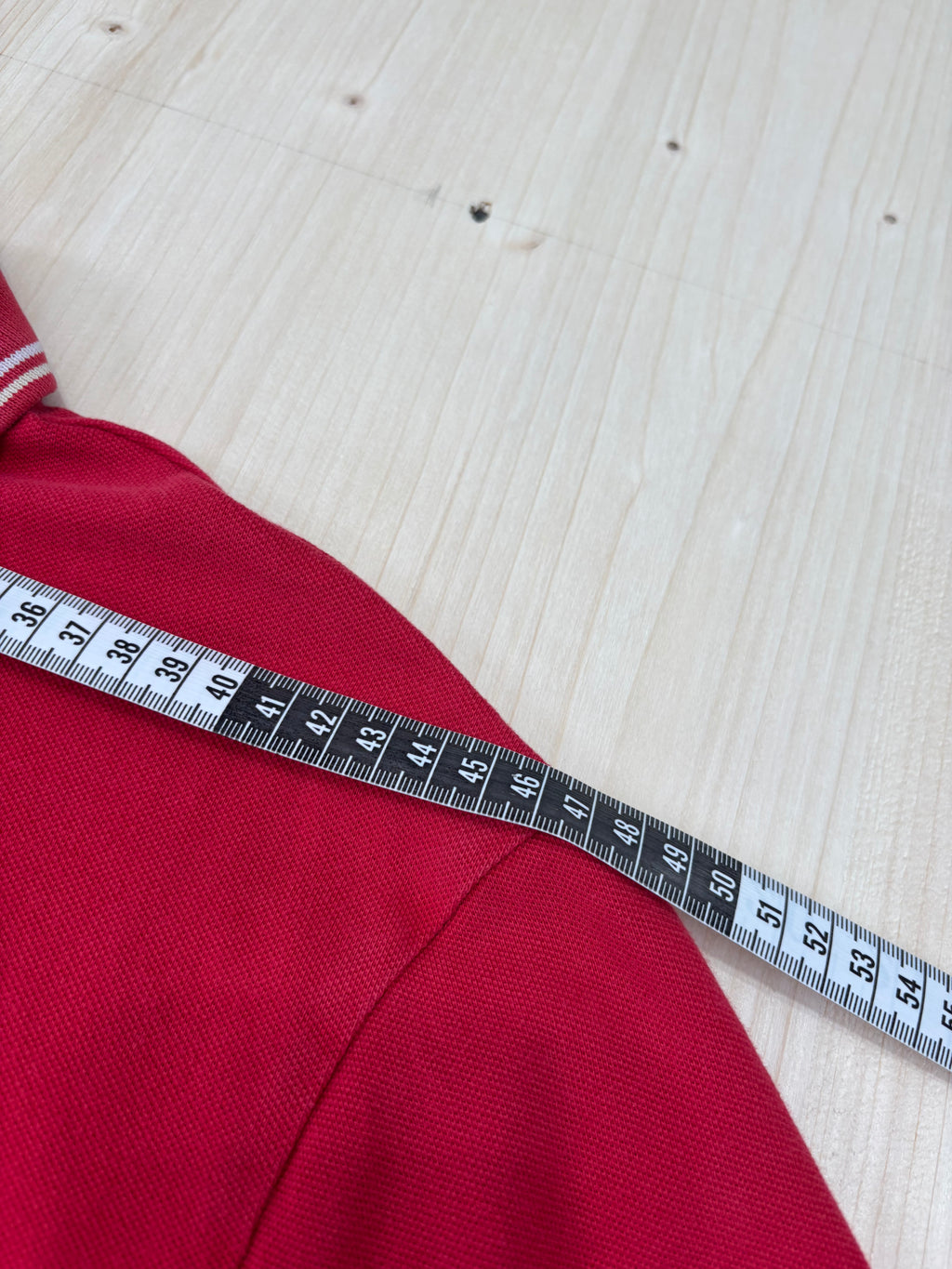 Polo GAS Uomo Rossa con Colletto a Righe – Regular Fit