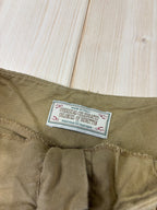 Gonna Midi Lino Benetton Vintage Beige Donna