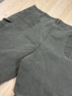 Carhartt Olive Carpenter Shorts Utility Workwear