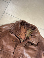 Bomber Vintage 80s in Pelle