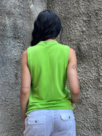 Polo Smanicata Ralph Lauren Verde Lime – Vintage