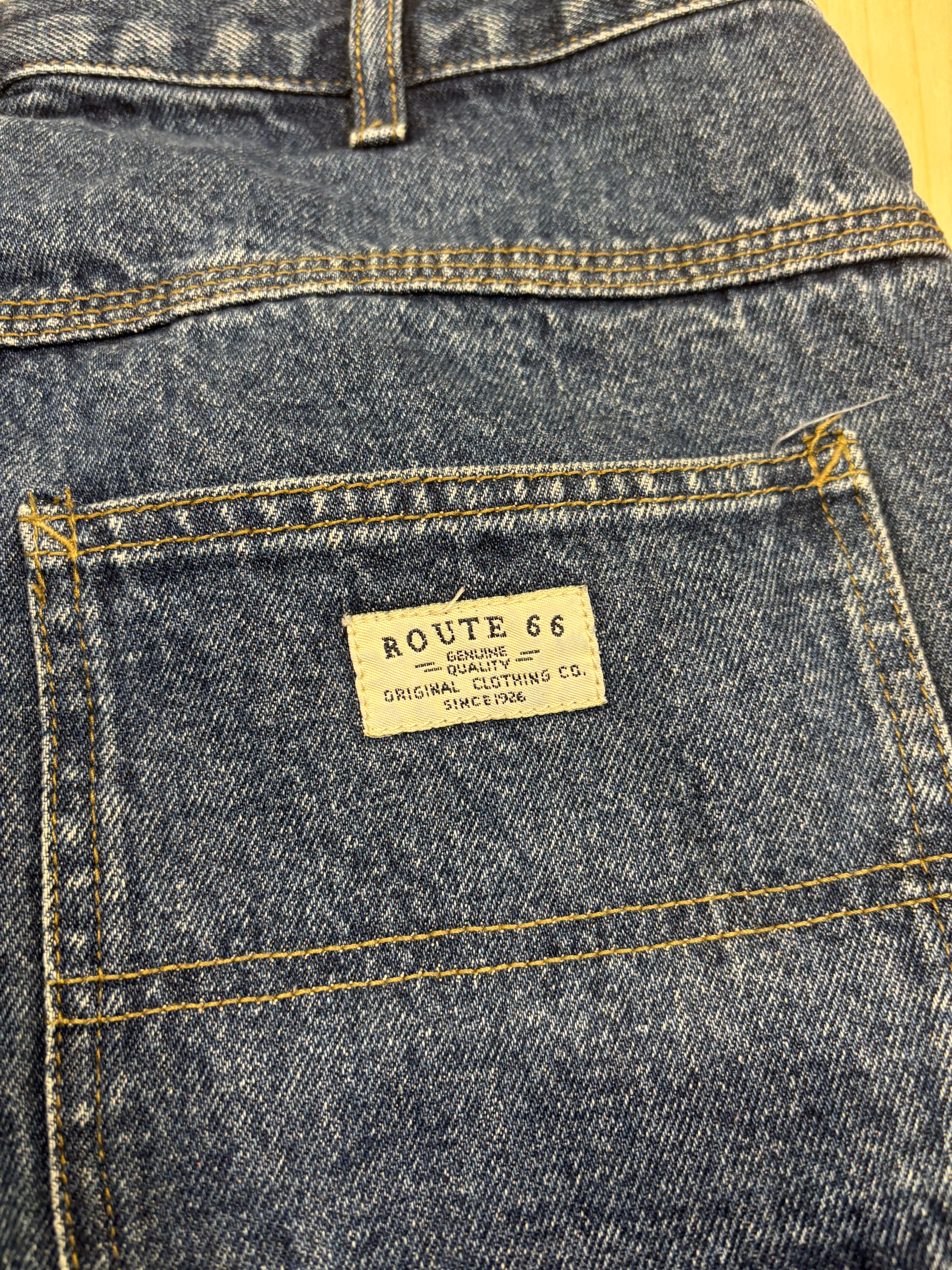 Baggy Jeans “Route 66” Y2K Vintage