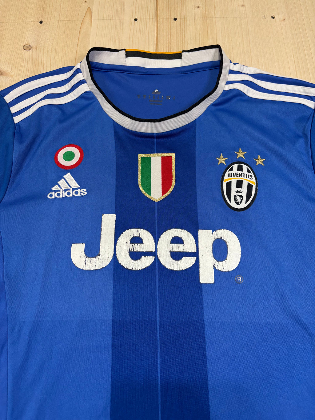 Maglia Juventus Away Adidas 2016/17 Higuain #9 Jeep Blu