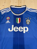 Maglia Juventus Away Adidas 2016/17 Higuain #9 Jeep Blu