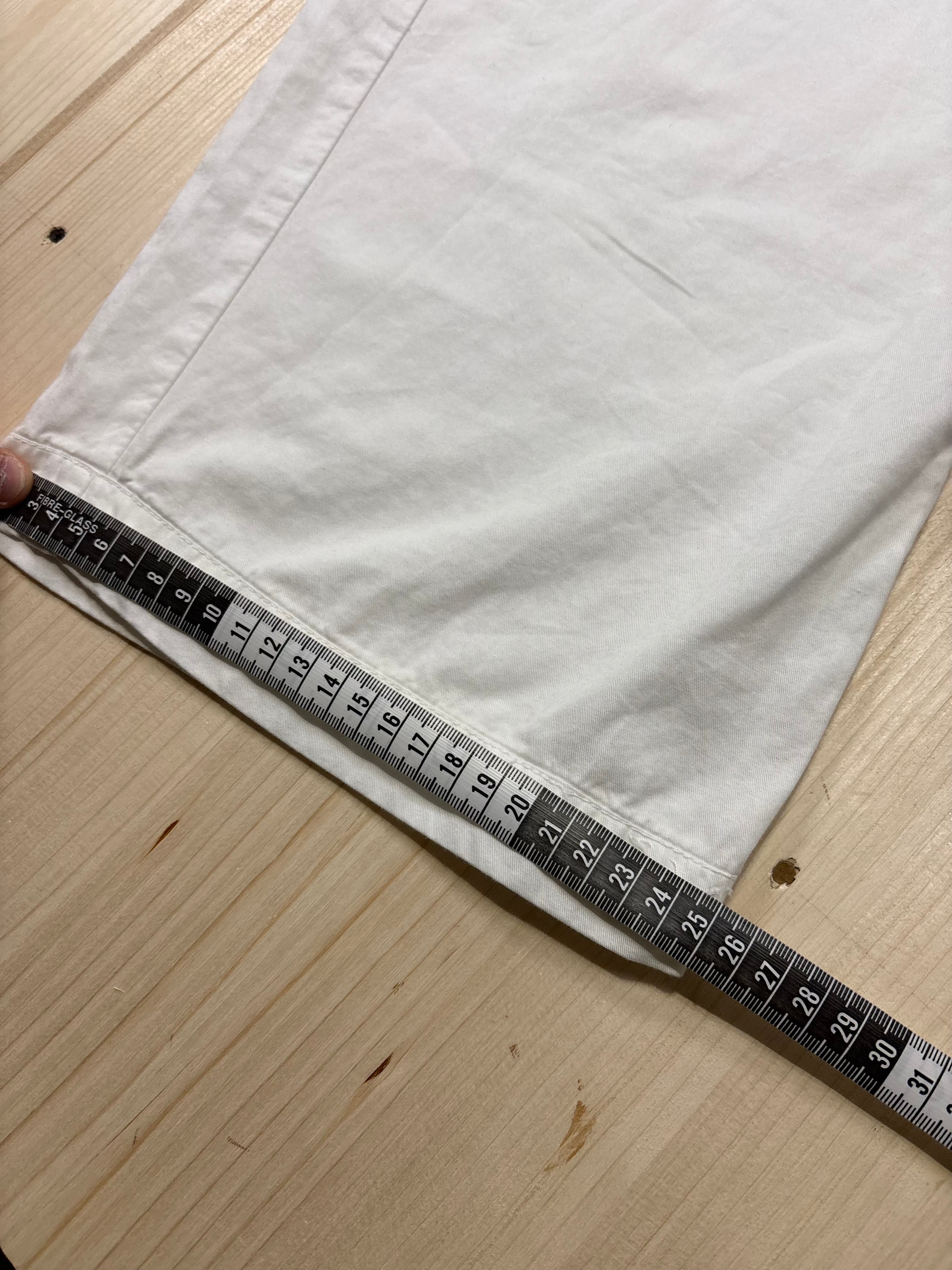 Pantalone Capri Donna Bianco Vintage
