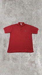 Polo Lacoste Uomo Rossa con Logo Ricamato – Regular Fit