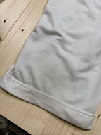 Nike Vintage White Track Pants with Red Side Piping