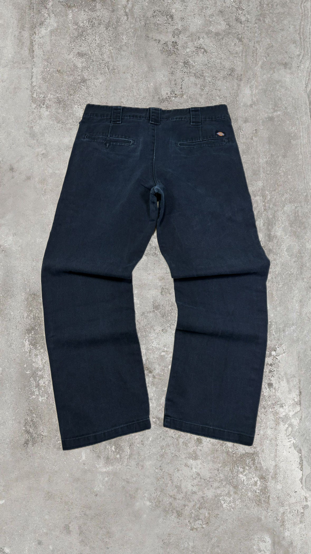 Dickies Slim Straight Pants Black – Pantalone Uomo Workwear Vintage